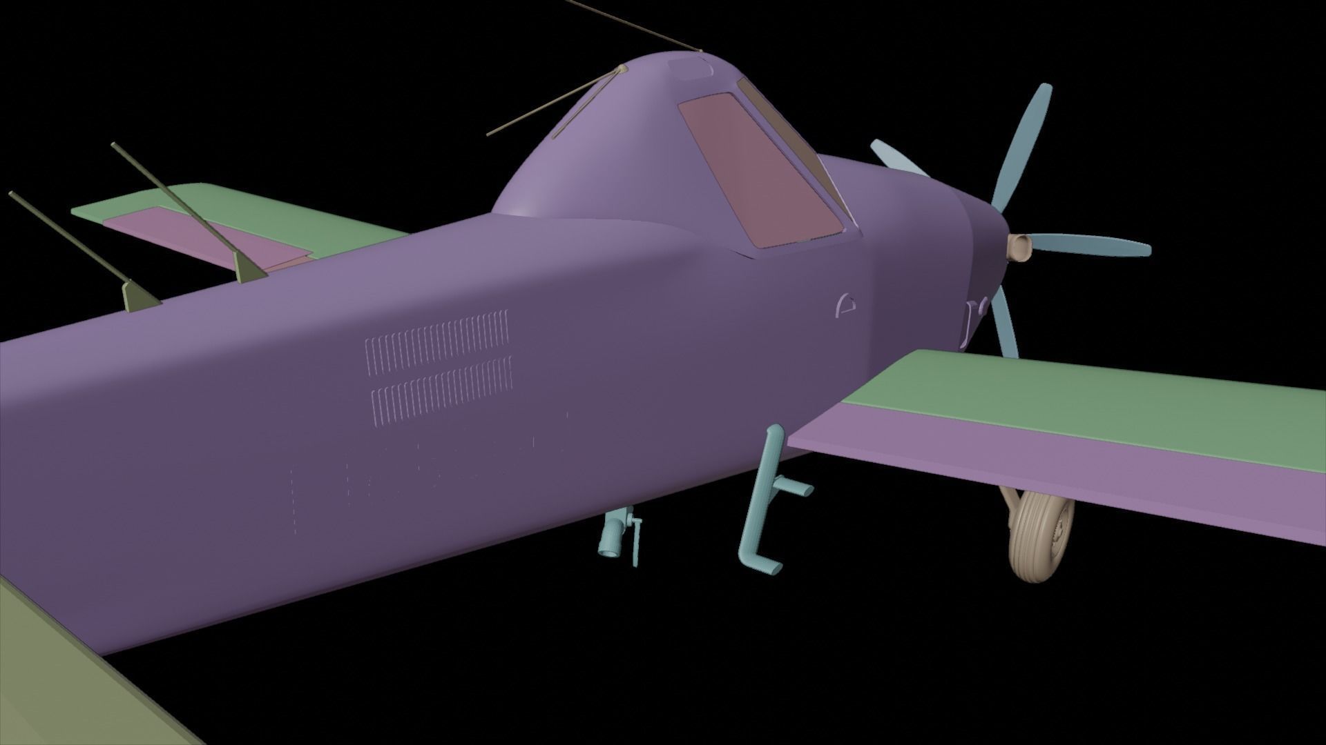 Air Tractor AT-802 - When THE FARMER IS ARMED - 3D model_21