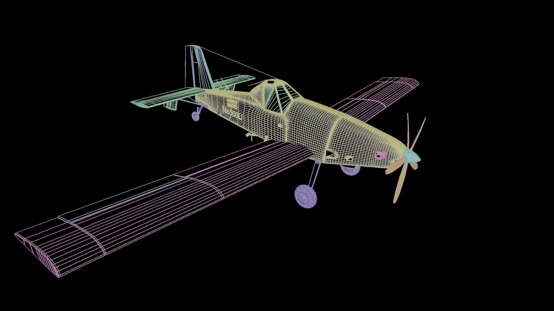 Air Tractor AT-802 - When THE FARMER IS ARMED - 3D model_33