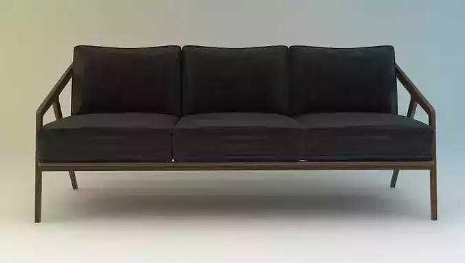 Sofa Design Katakana 3D model