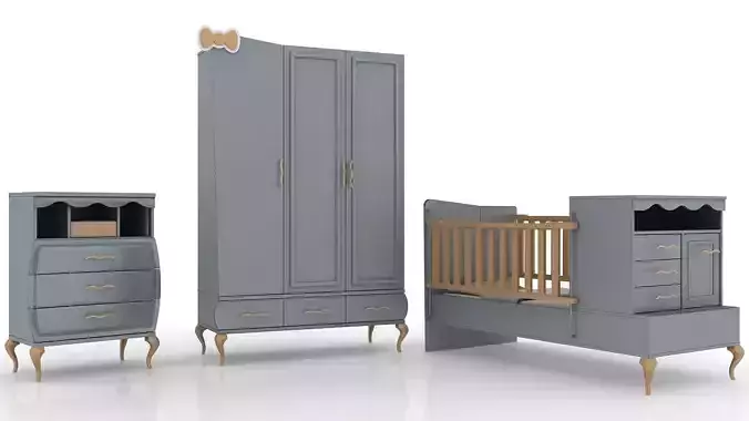 Baby bedroom Furniture Set