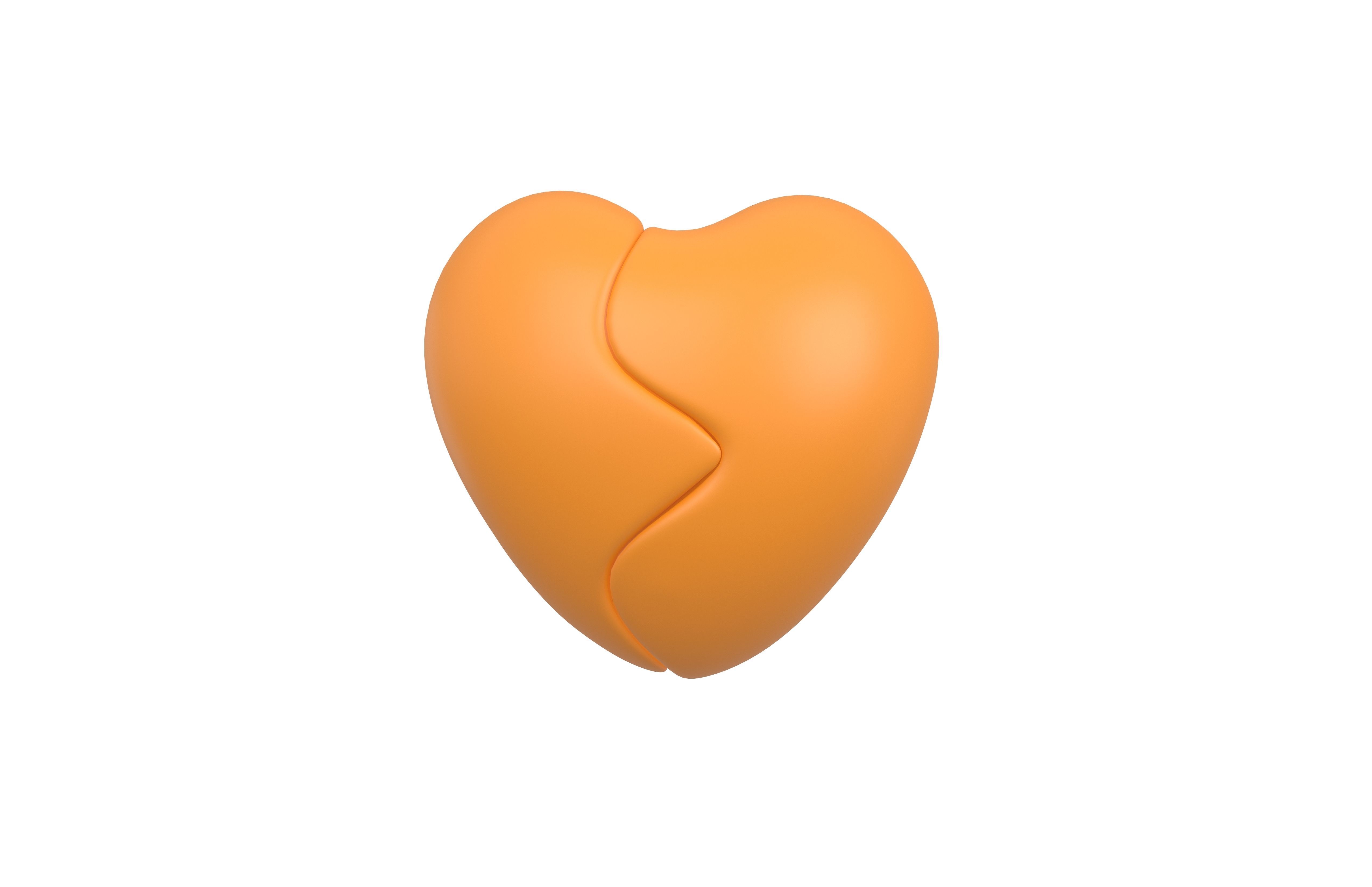 Broken Heart Pack 01 Low-poly 3D model_31