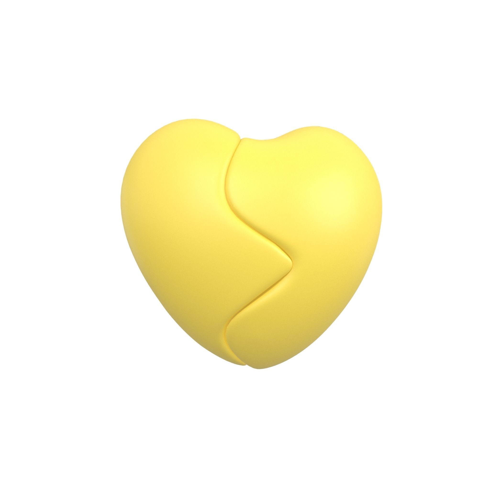 Broken Heart Pack 01 Low-poly 3D model_37
