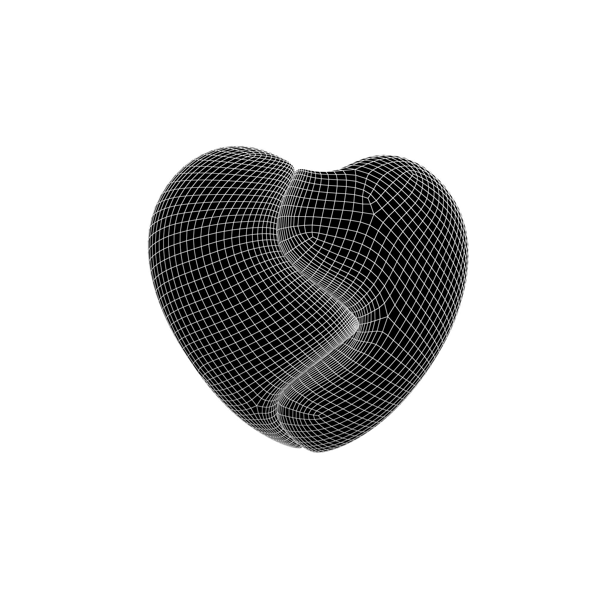 Broken Heart Pack 01 Low-poly 3D model_5