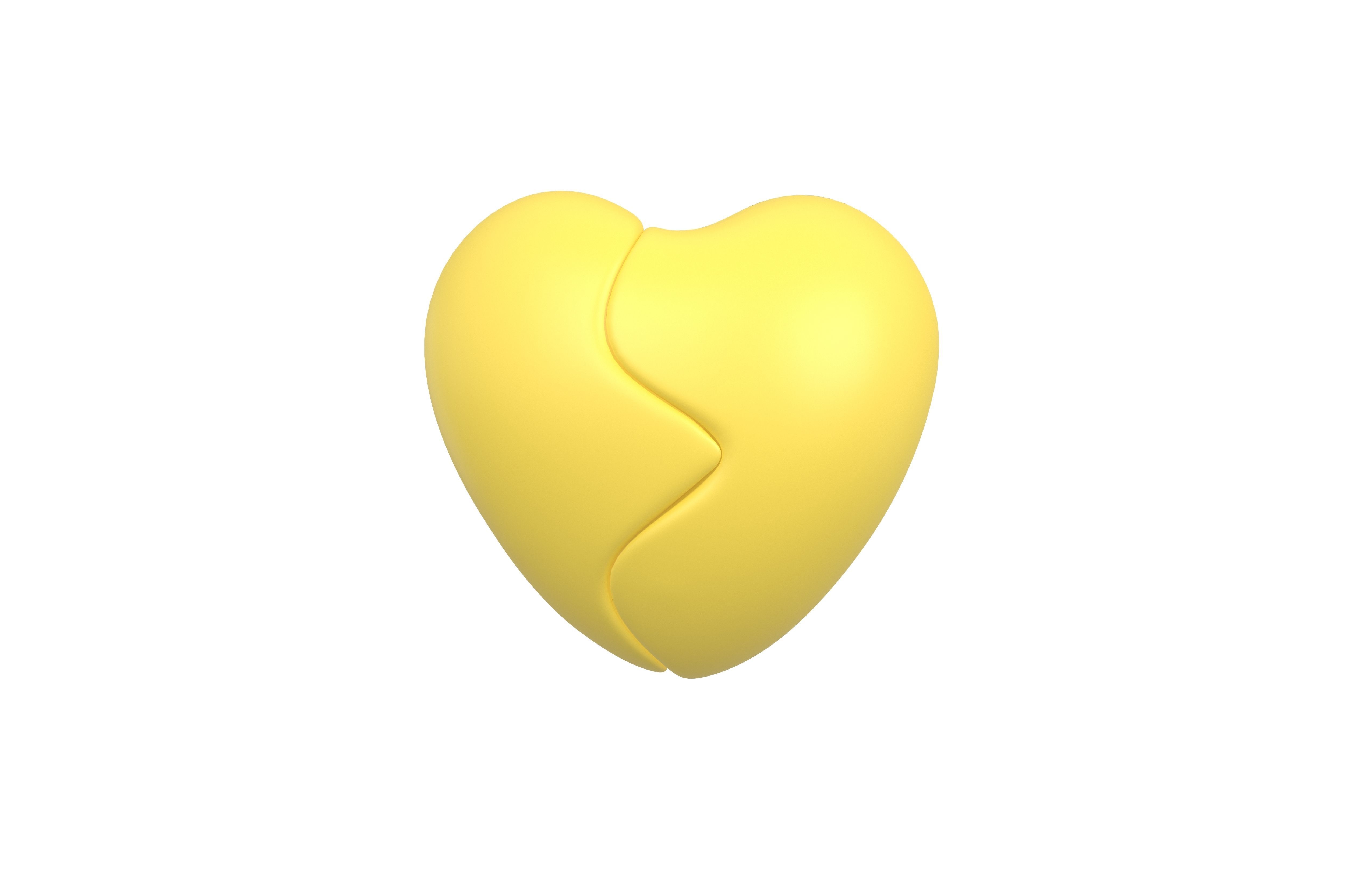 Broken Heart Pack 01 Low-poly 3D model_38