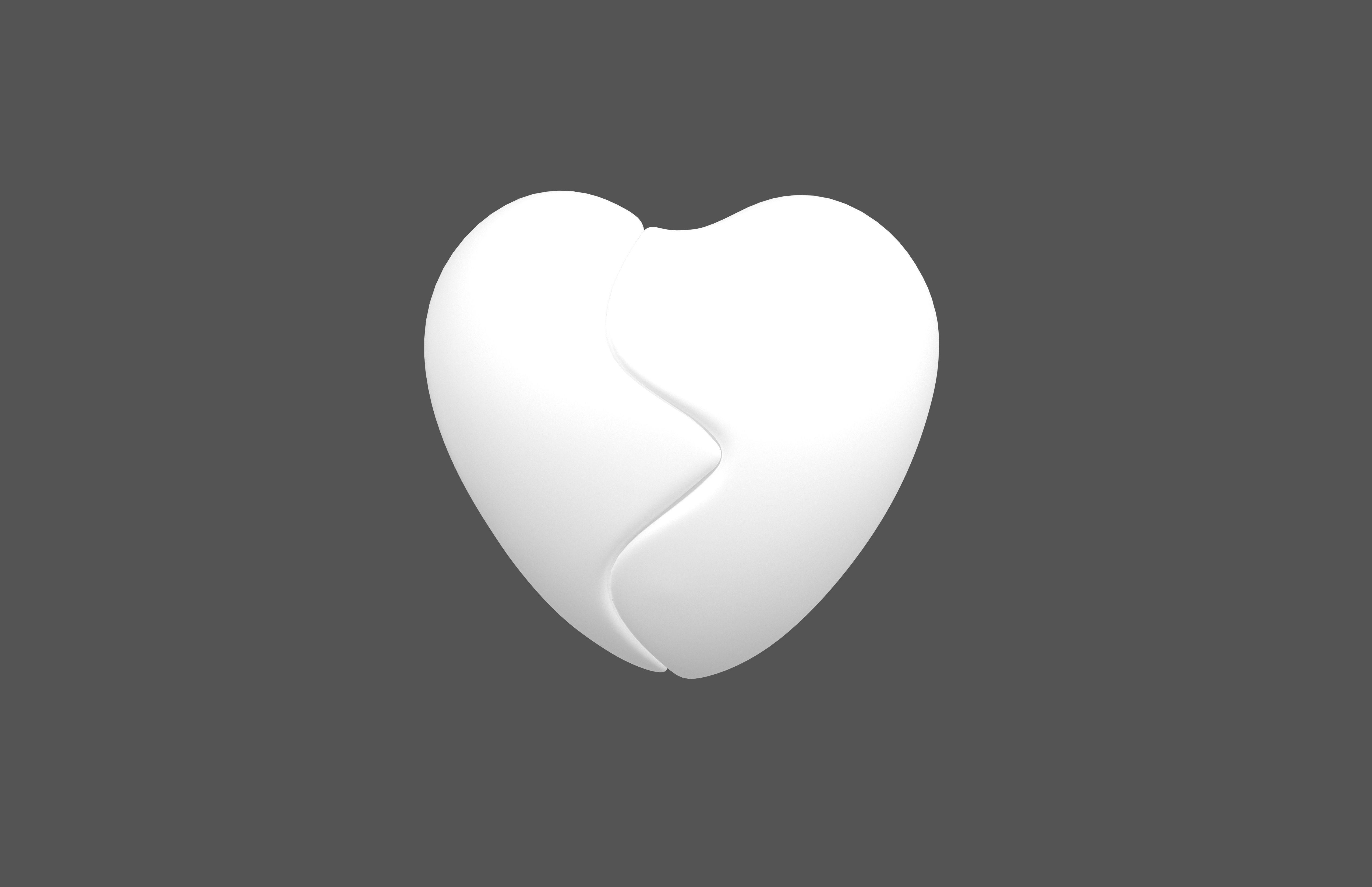 Broken Heart Pack 01 Low-poly 3D model_13