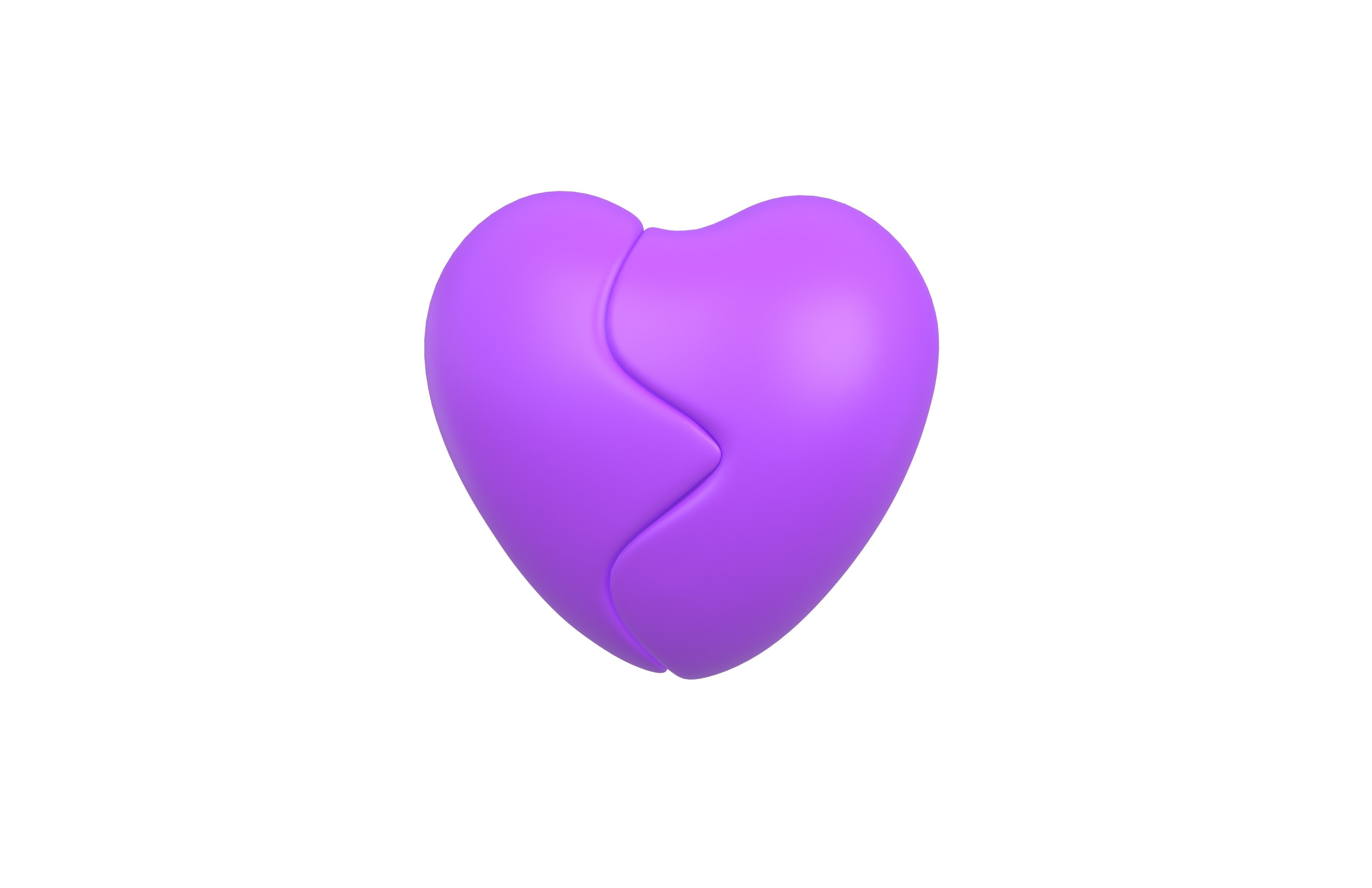 Broken Heart Pack 01 Low-poly 3D model_34