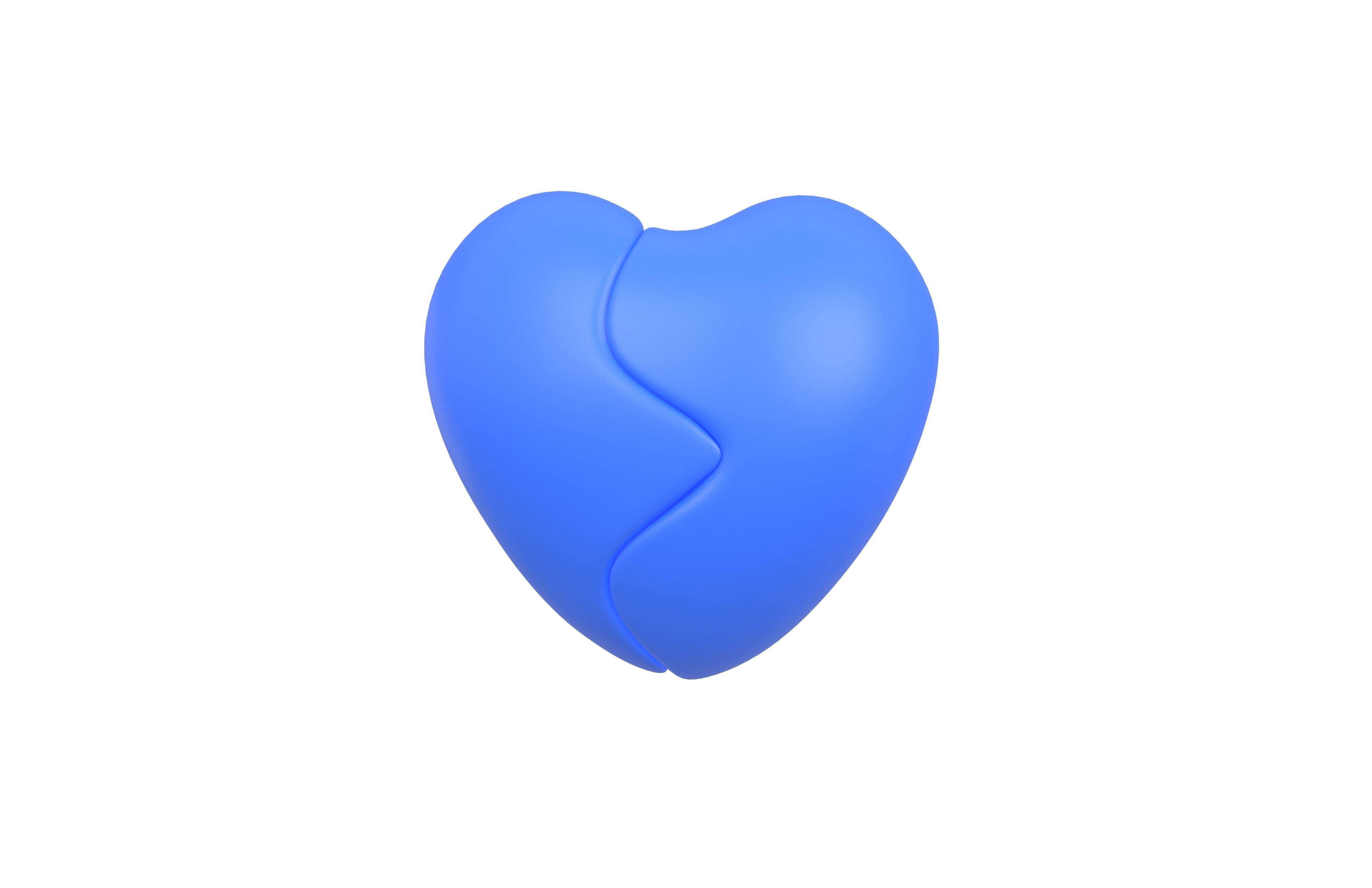 Broken Heart Pack 01 Low-poly 3D model_19