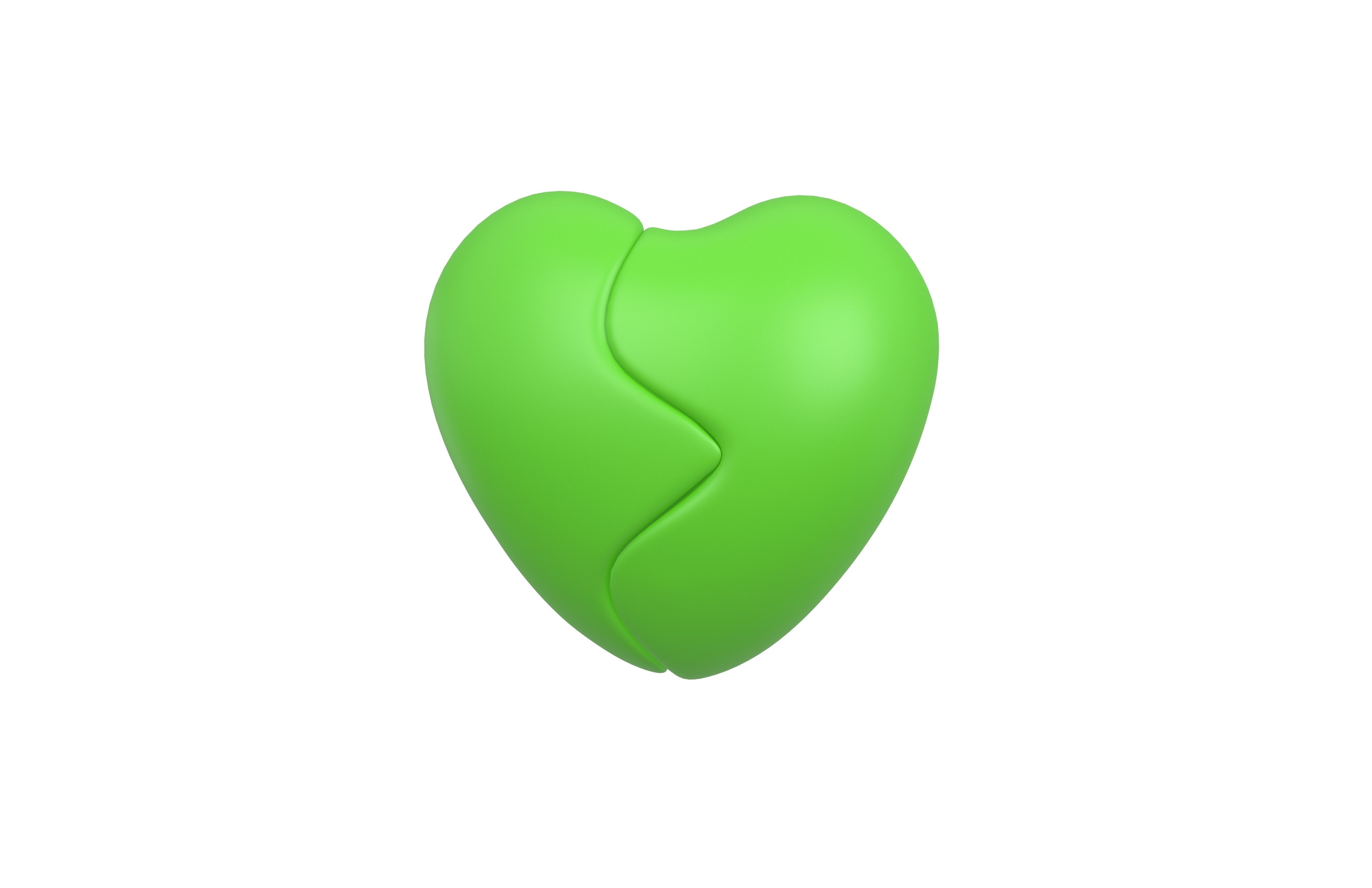 Broken Heart Pack 01 Low-poly 3D model_27