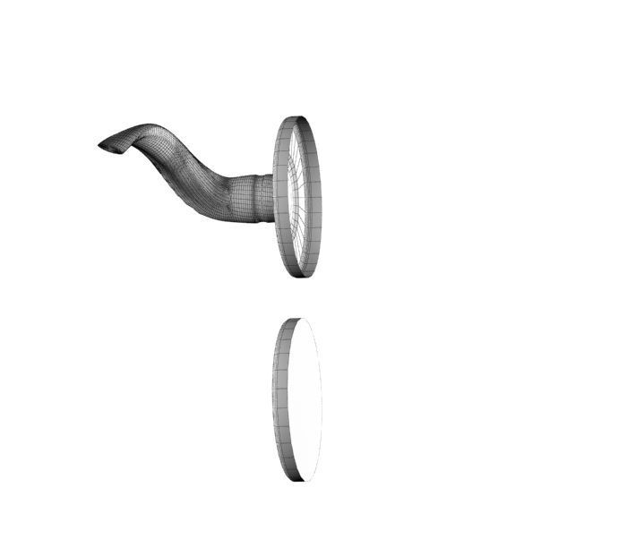 Door Handle 02 3D model_15