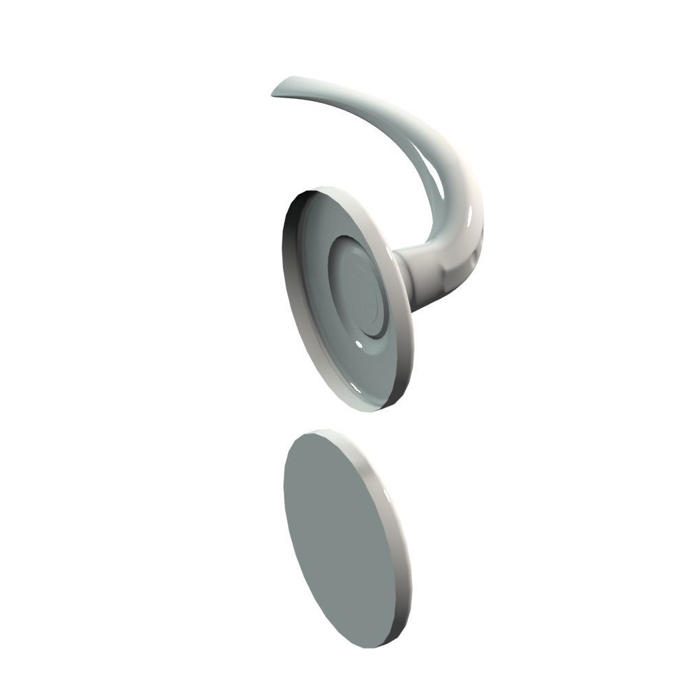 Door Handle 02 3D model_5