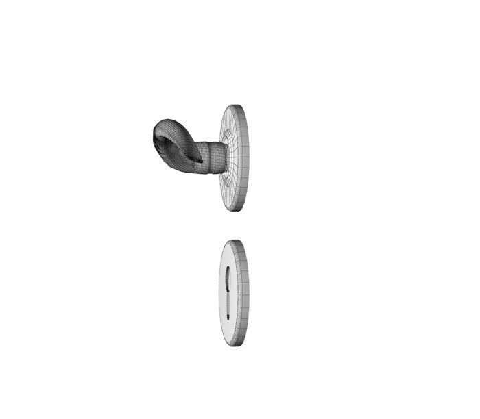 Door Handle 02 3D model_19