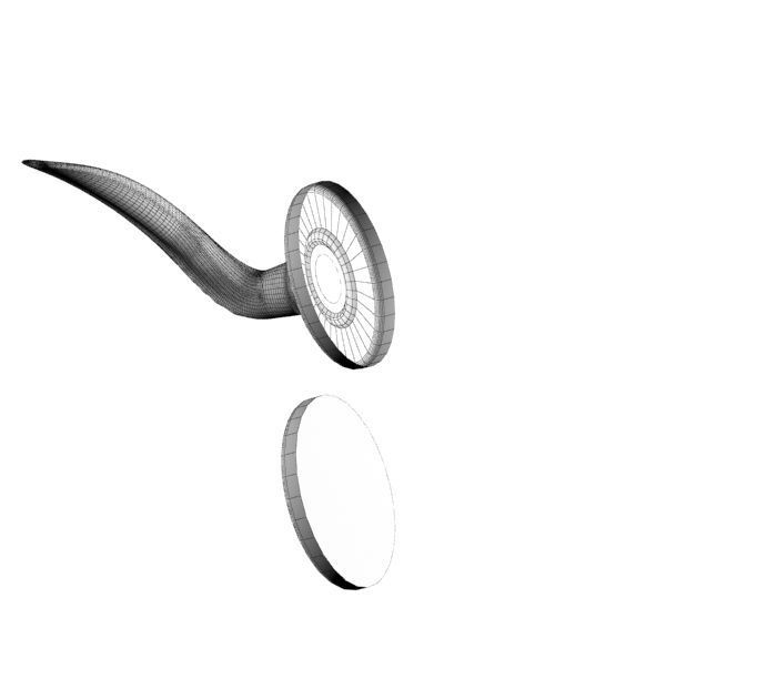 Door Handle 02 3D model_22