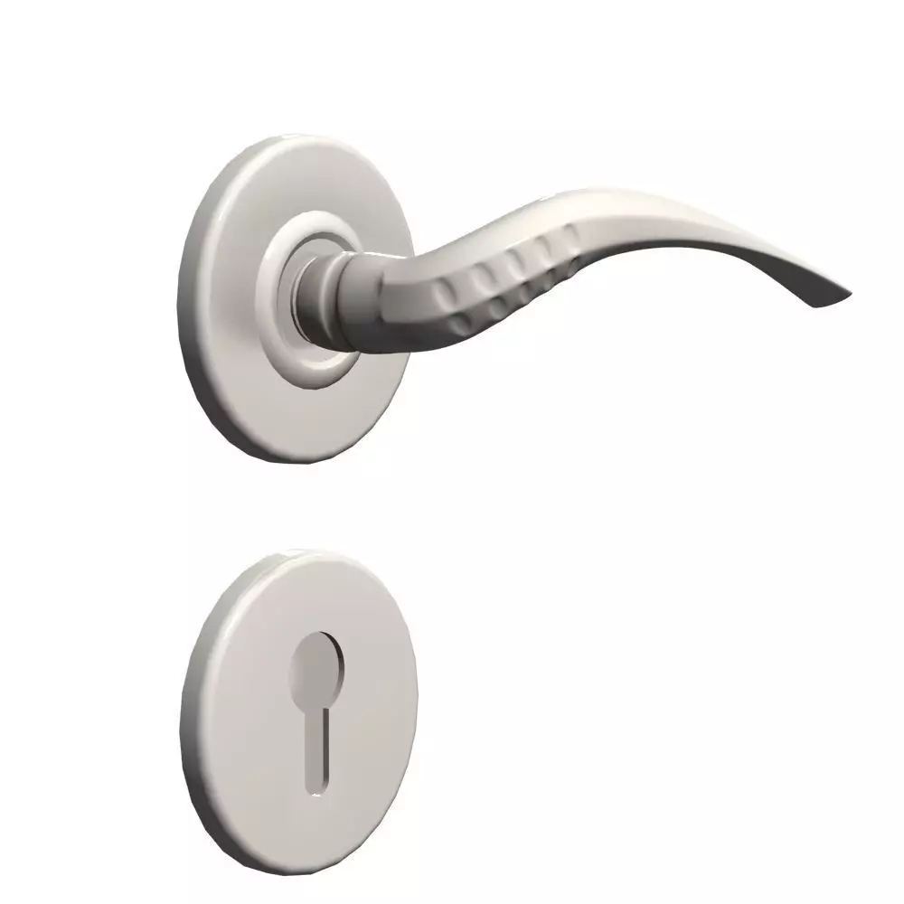 Door Handle 02 3D model_0