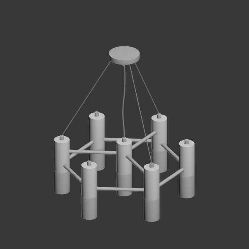 Chandelier Favorite 1600 7P Ultra Favorite 3D model_3