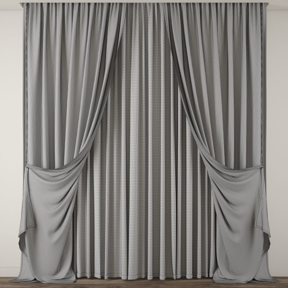 Curtain 105 3D model_6