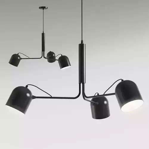 Liang Pendant lamp metal black