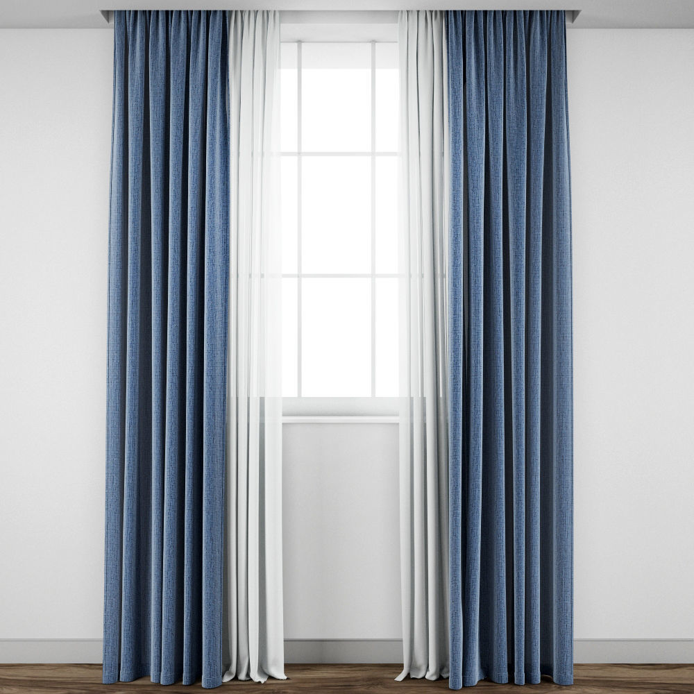 Curtain 106 3D model_3