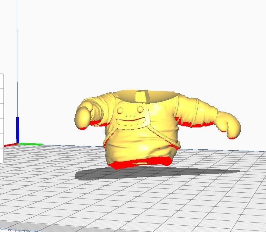 CUTE CHIBI SPACEMAN ON HALF MOON 3D PRINT MODEL 3D print model_12