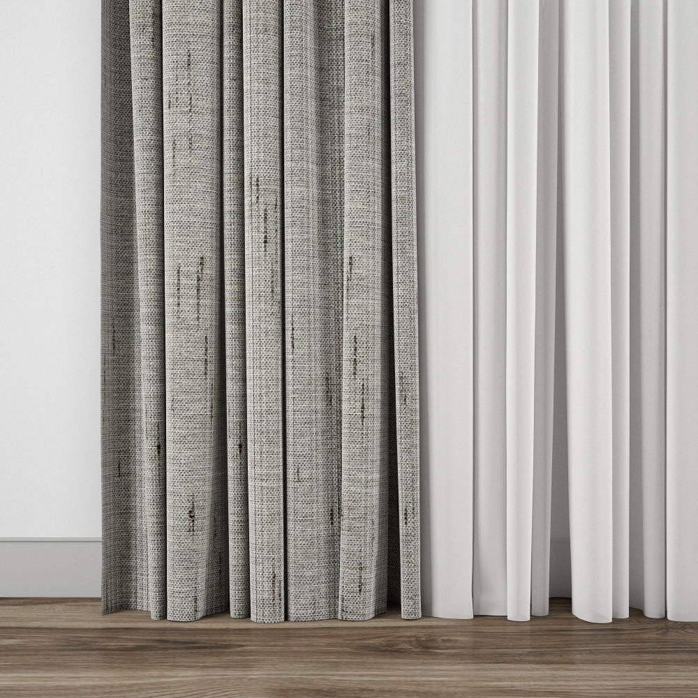 Curtain 108 3D model_7