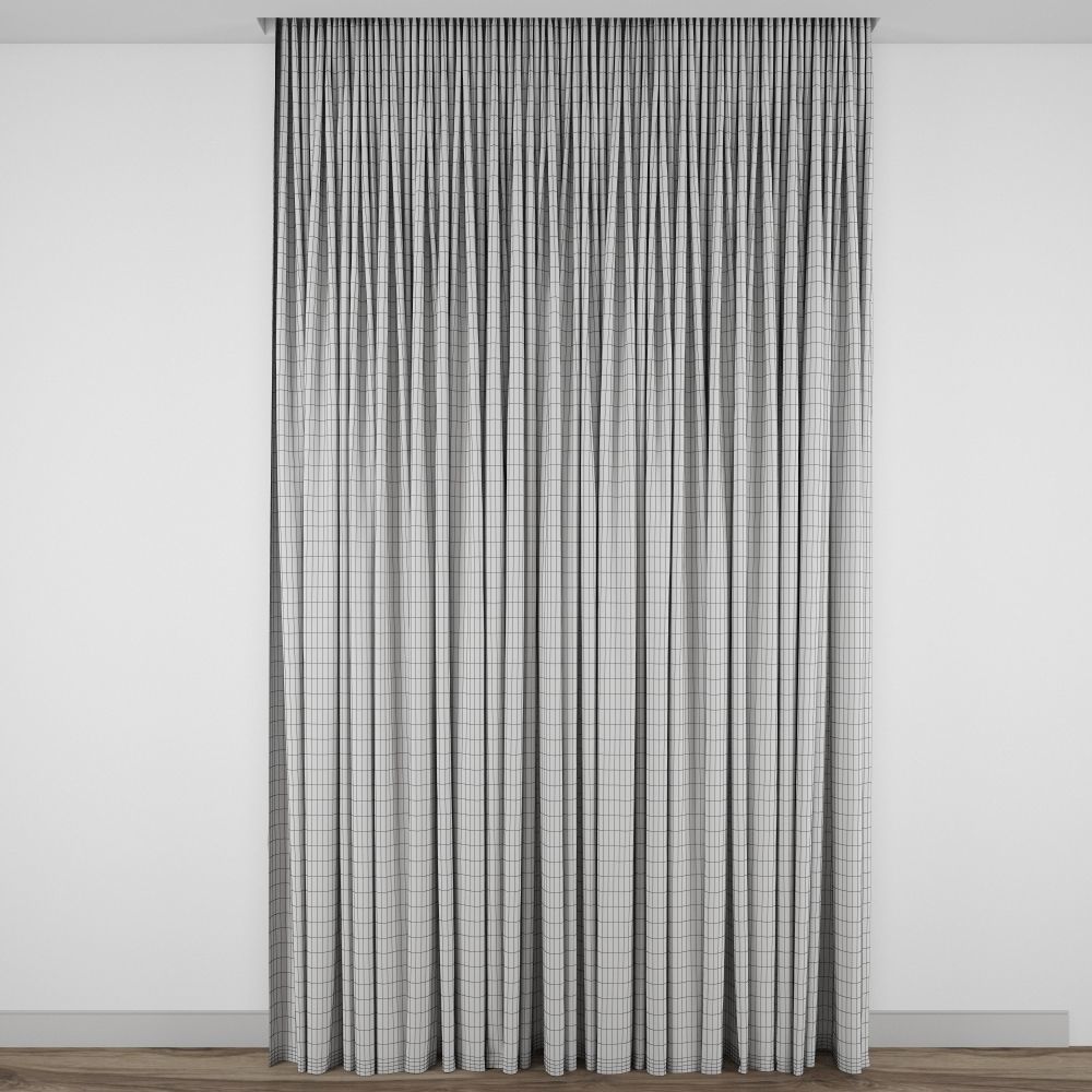 Curtain 108 3D model_5