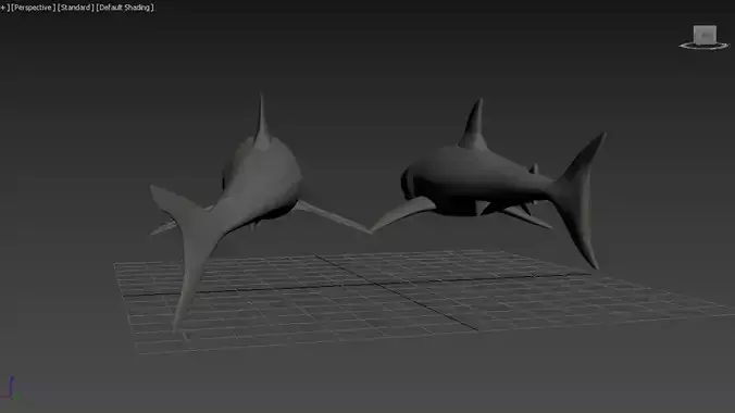 Shark Model with Texture Free 3D model
