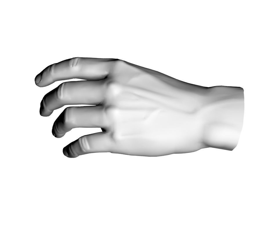 hand man 3D model_26