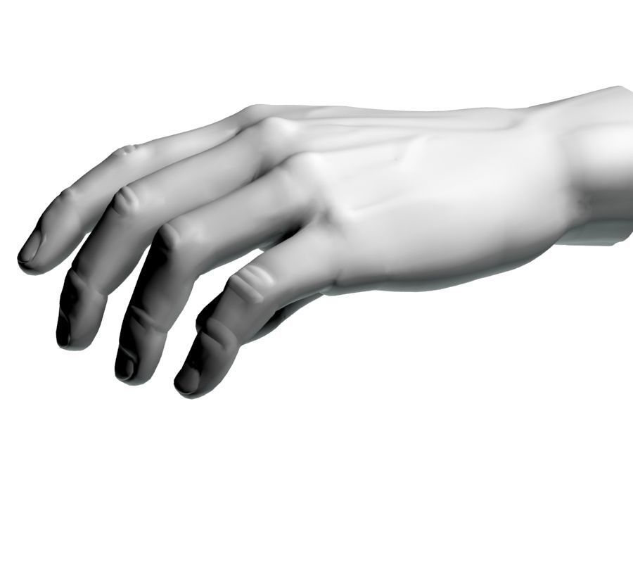 hand man 3D model_29