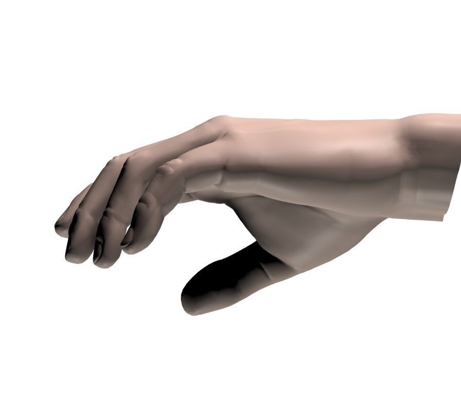 hand man 3D model_12