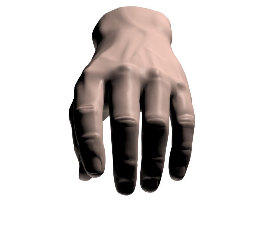 hand man 3D model_22