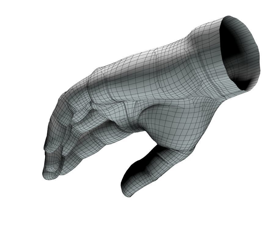 hand man 3D model_39