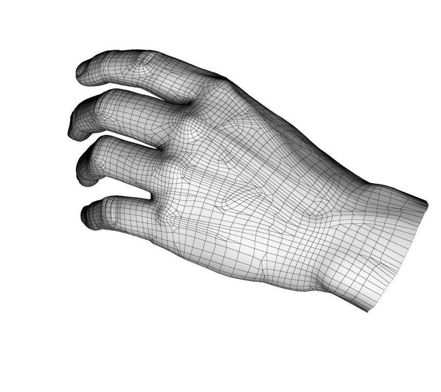 hand man 3D model_34