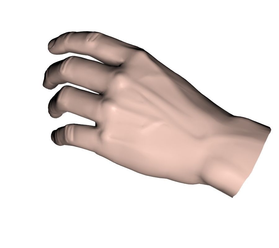 hand man 3D model_19