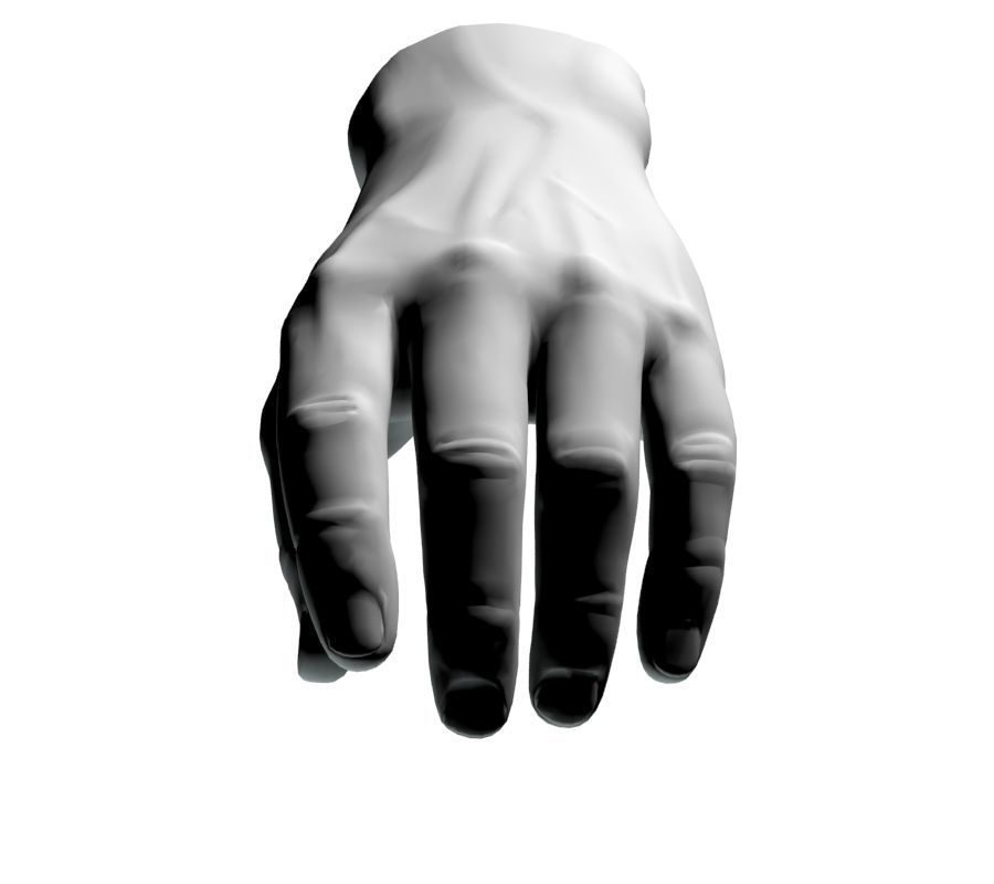 hand man 3D model_8
