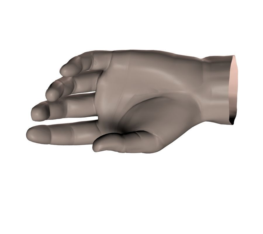 hand man 3D model_9