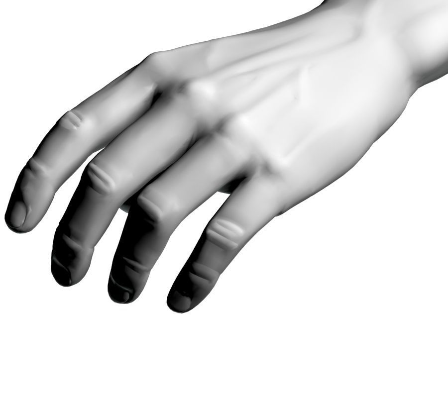 hand man 3D model_30