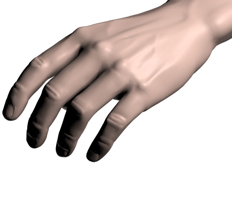 hand man 3D model_20