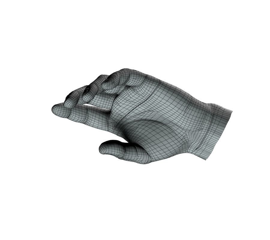 hand man 3D model_16