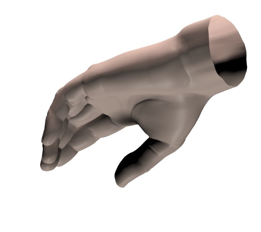 hand man 3D model_10