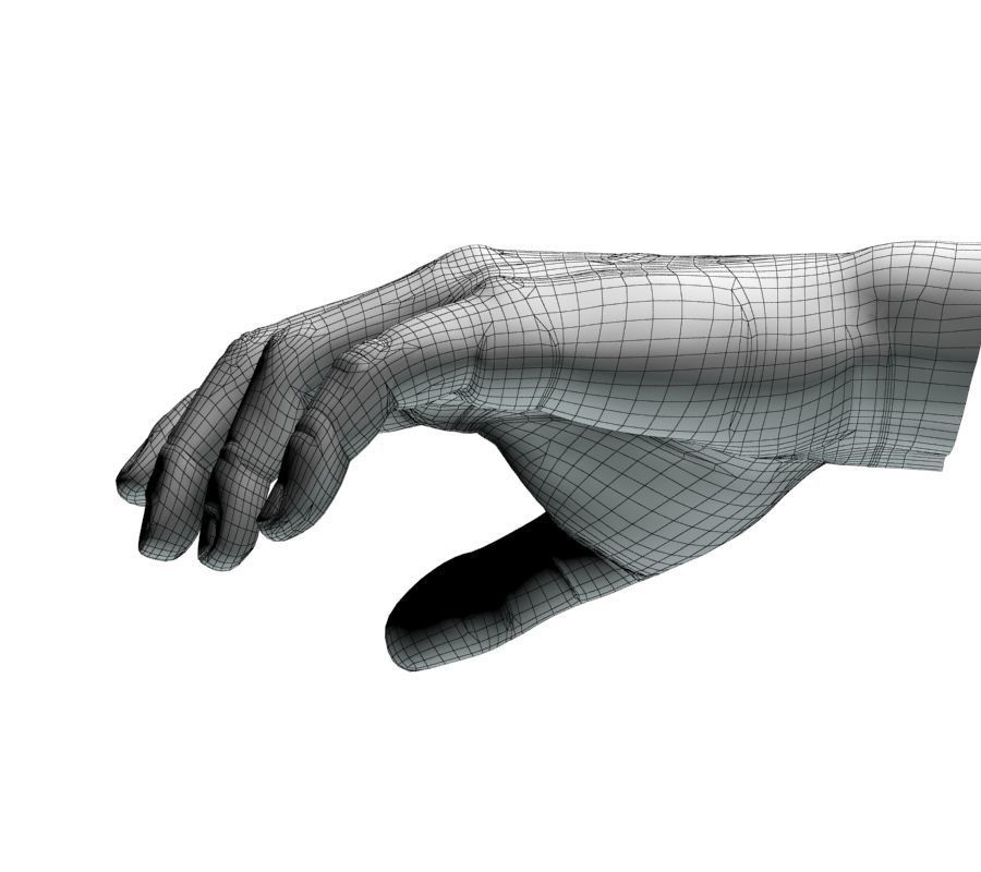 hand man 3D model_35