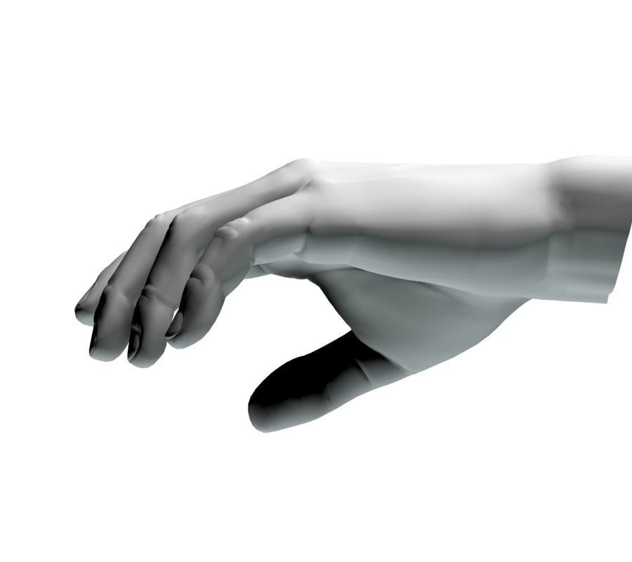hand man 3D model_24