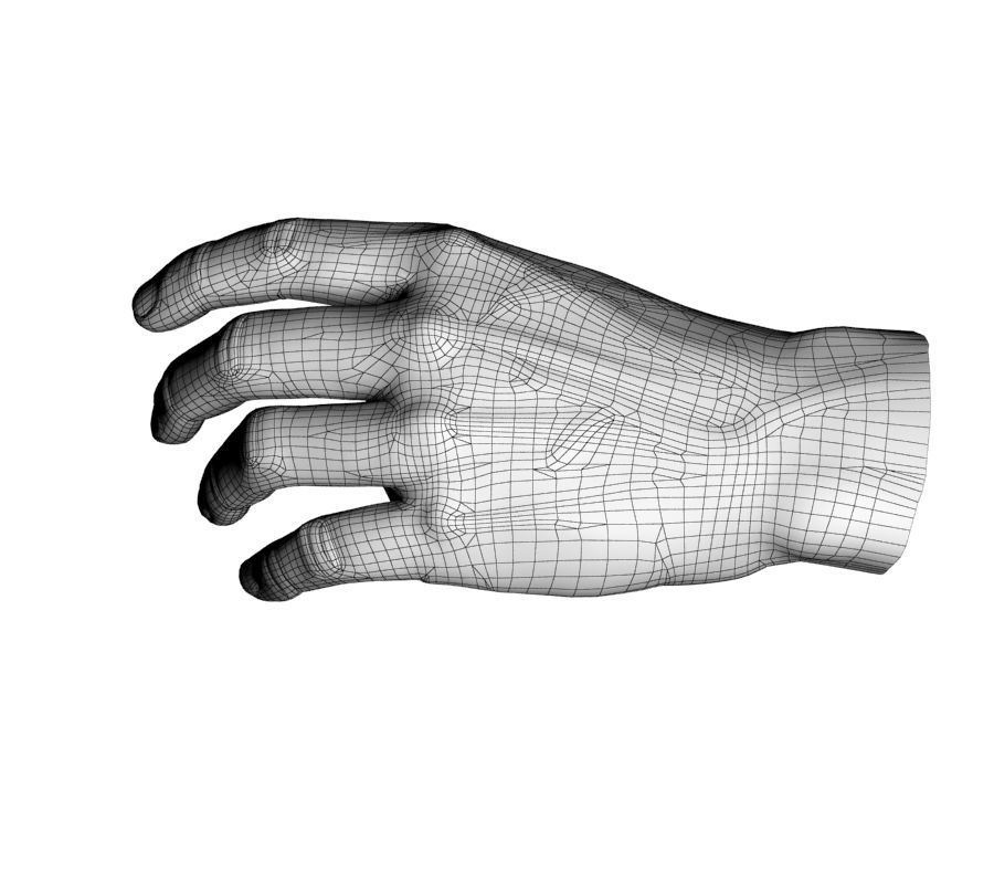 hand man 3D model_38
