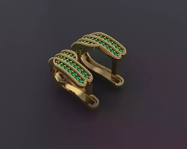 Y78- Diamond earring