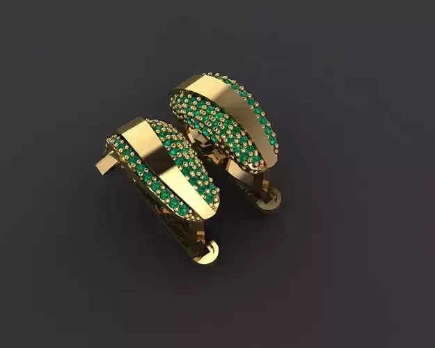 Y79- Diamond earring 