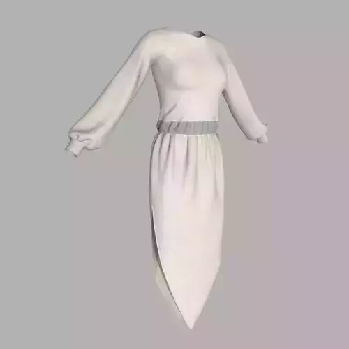 Dress on mannequin