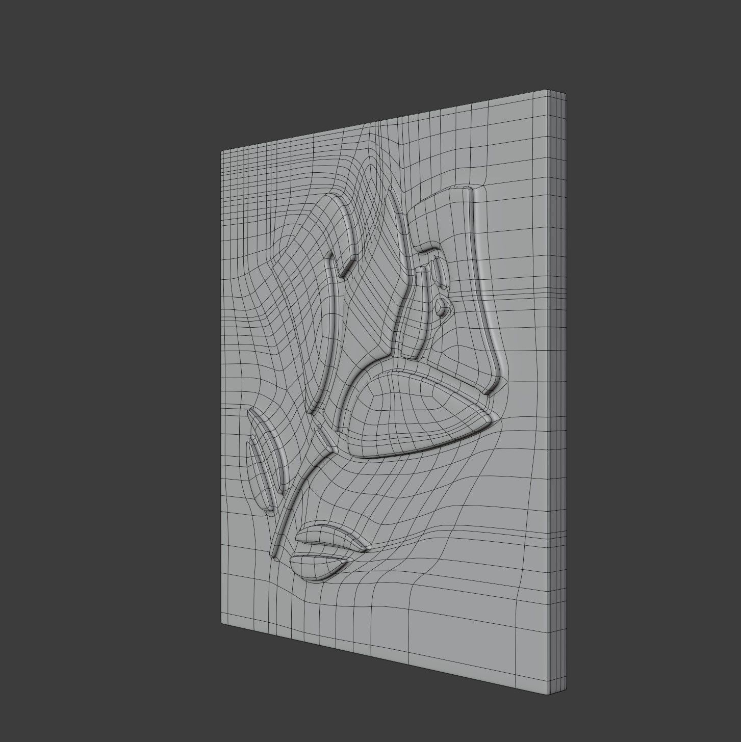 Lancome Logo 3D model_12