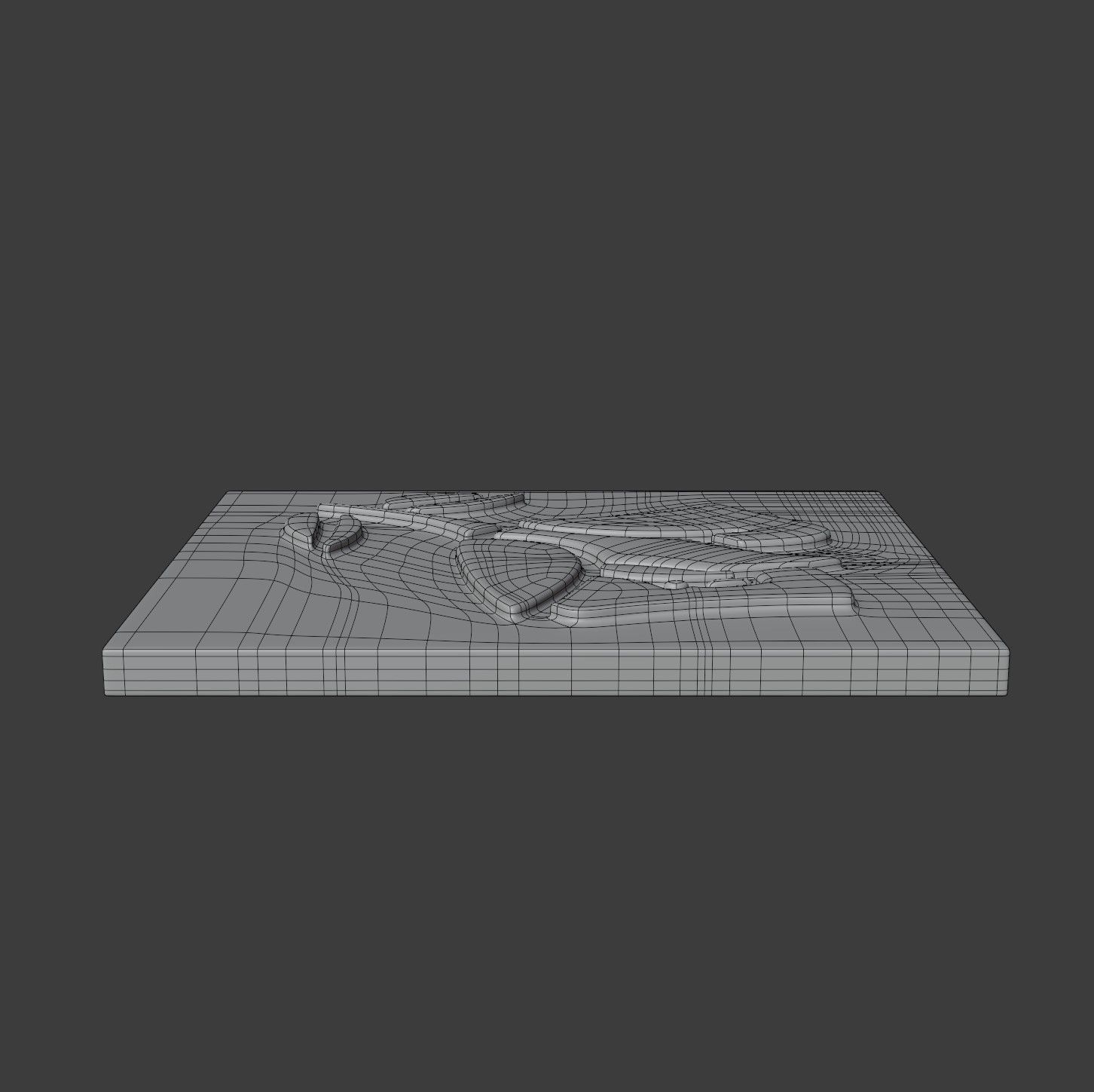 Lancome Logo 3D model_10