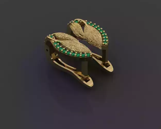 Y82- Diamond earring