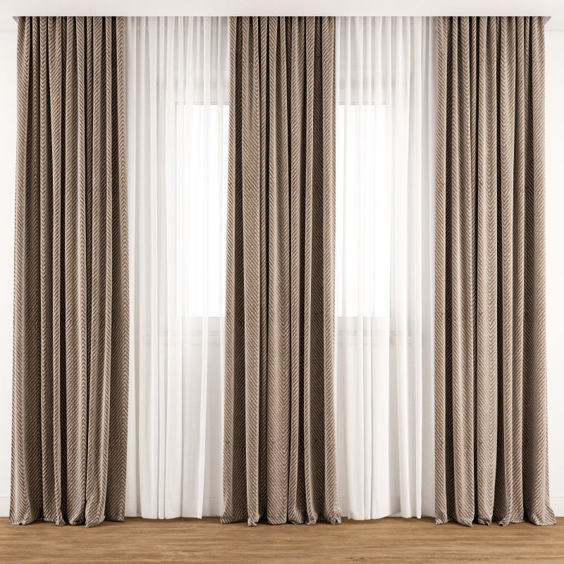 Curtain 113 3D model_3