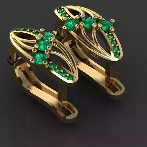 Y88- Diamond earring