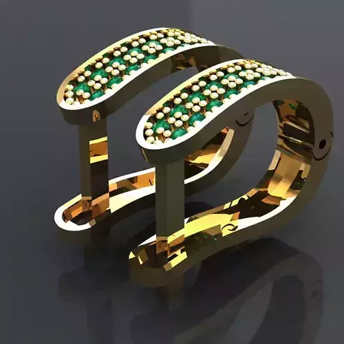 Y89- Diamond earring